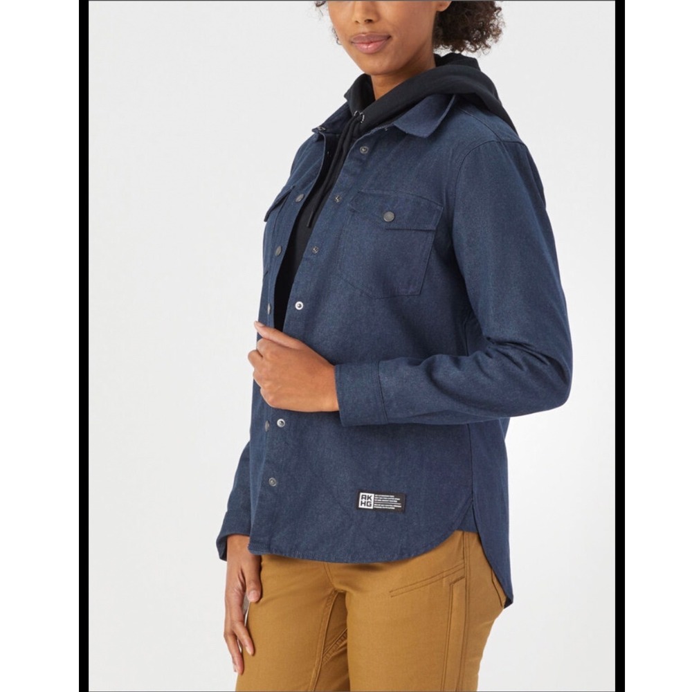 Alaskan‎ Hardgear Recinder Chambray Overshirt XS oversized layered cabincore
